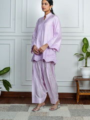 Womens Purple Regular Co-ords