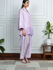 Womens Purple Regular Co-ords
