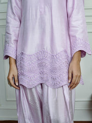 Womens Purple Regular Co-ords