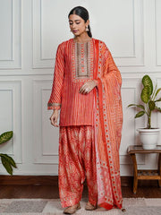 Womens Red Regular Co-ords