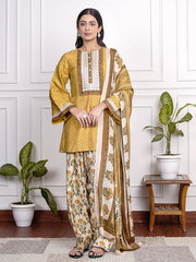 Womens Yellow Regular Co-ords