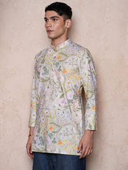 Mens Green Regular Kurta