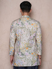 Mens Green Regular Kurta