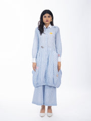 Womens Blue Regular Co-ords