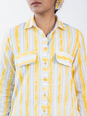 Womens Yellow  Regular Kurta Set