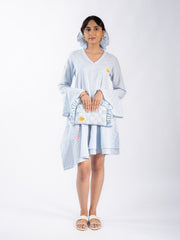 Womens Blue Regular Dresses