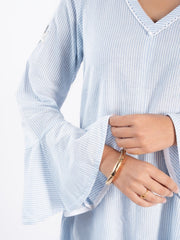 Womens Blue Regular Dresses