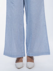 Womens Blue Regular Pant