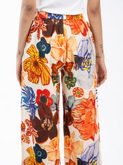 Womens Orange   Regular Pant
