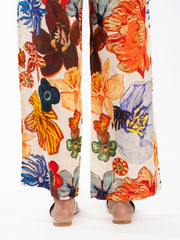 Womens Orange   Regular Pant