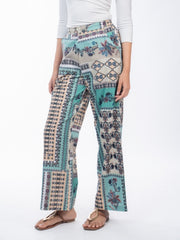 Womens Grey Regular Pant