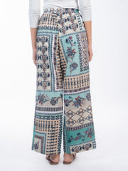 Womens Grey Regular Pant