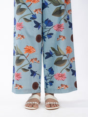 Womens Blue  Regular Pant