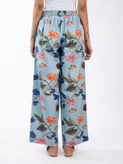 Womens Blue  Regular Pant