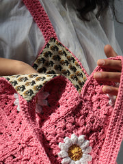 Womens Pink  Regular Tote bag