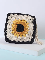 Womens Off White  Regular Pouches