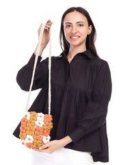 Womens Mustard  Regular Mobile sling bag