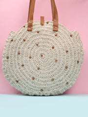 Womens Off White  Regular Shoulder bag