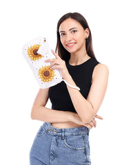 Womens White  Regular Pouches