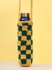 Womens Yellow  Regular Water bottle tote