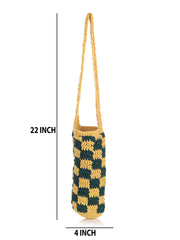 Womens Yellow  Regular Water bottle tote