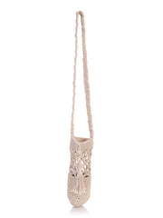 Womens Off White  Regular Water bottle tote