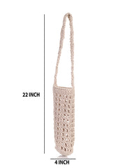 Womens Off White  Regular Water bottle tote