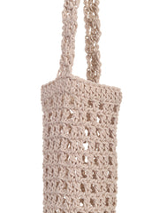Womens Off White  Regular Water bottle tote
