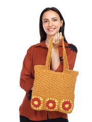 Womens Mustard  Regular Shoulder bag