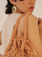 Womens Mustard  Regular Potli bags