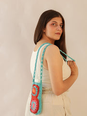 Womens Red  Regular Mobile sling bag