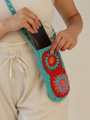 Womens Red  Regular Mobile sling bag