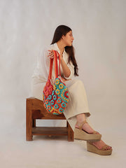 Womens Multi  Regular Tote Bag