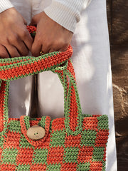 Womens Green  Regular Tote Bag