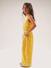Kids Yellow Regular Co-ords