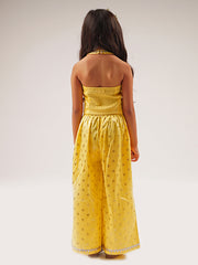 Kids Yellow Regular Co-ords
