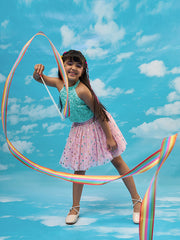 Kids Blue Regular Co-ords