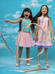 Kids Blue Regular Co-ords