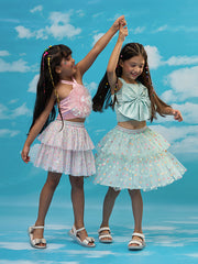 Kids Pink Regular Co-ords