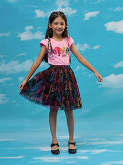 Kids Pink  Regular Co-ords