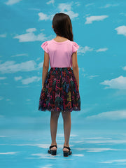 Kids Pink  Regular Co-ords