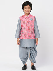Kids PINK Regular Kurti Set