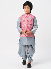 Kids PINK Regular Kurti Set