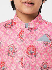 Kids PINK Regular Kurti Set