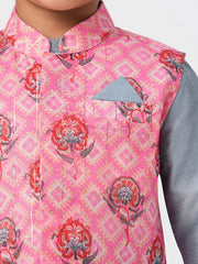 Kids PINK Regular Kurti Set