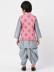 Kids PINK Regular Kurti Set