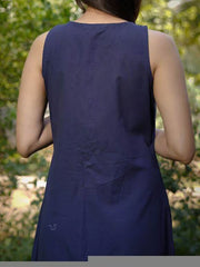 Blue Loma Indie Lines Long Dress