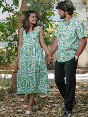Couple Green Regular Couple Set