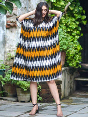 Womens Mustard Regular Dress