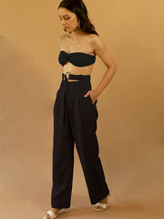 Buy STUDIO OJS Bottoms Online |OJSPLPBK012| moher.in